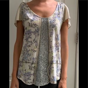 Anthropologie Tiny Top with Sequins